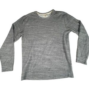 Marine Layer Men's Unisex Gray Henley Shirt Medium